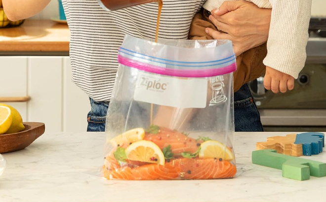 Ziploc Quart Food Storage Bags