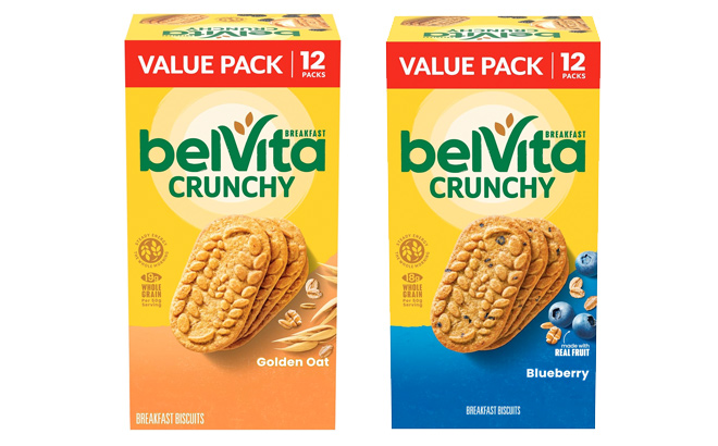 belVita Blueberry Breakfast Biscuits Value Pack 12 Packs