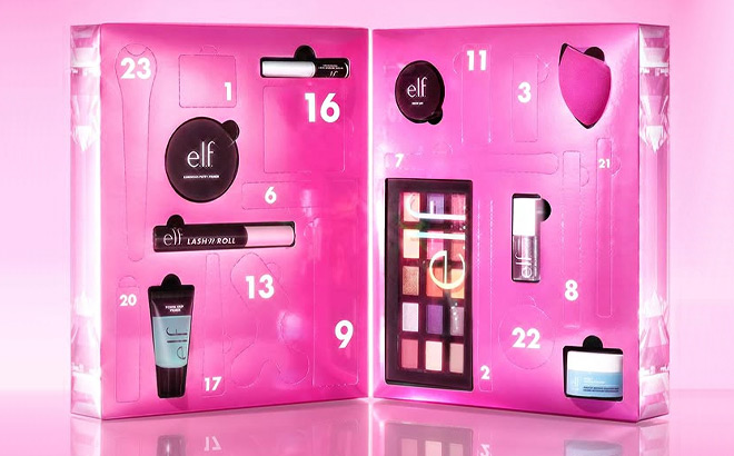 e l f Cosmetics Sleigh the Holidays 24 Day Advent Calendar