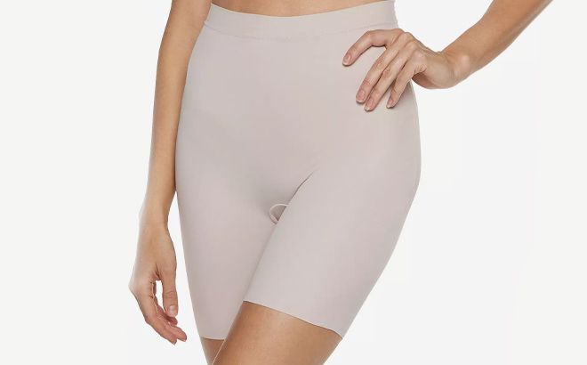 1 Spanx Womens Light Control Shapewear Primers Midthigh