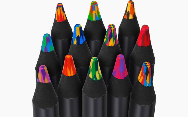 12 Colors Rainbow Pencils