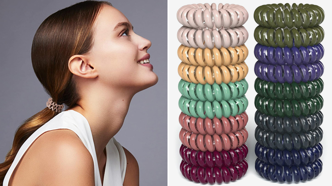 20 Count Elastic Hair Ties