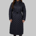 32 Degrees Womens Quilted Maxi Coat