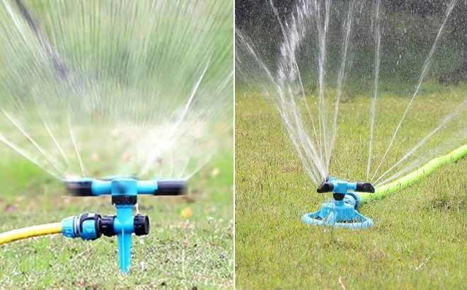 360 Degree Rotating Adjustable Sprinklers