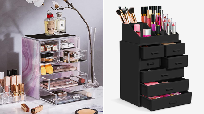 4 Sorbus Makeup Organizers