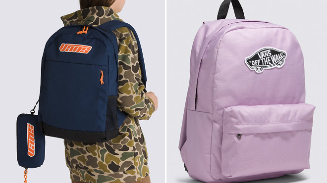 4 VANS Kids Backpacks