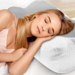 A Person Sleeping on the Donama Cervical Pillow