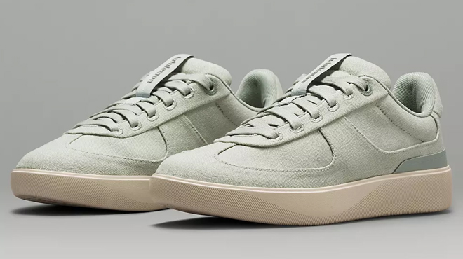 A pair of Lululemon Womens Cityverse Canvas Sneaker