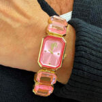 A person Wearing a Barbie Bracelet Watch