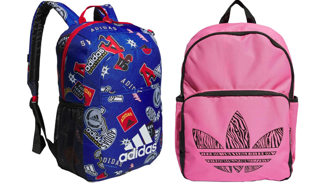 Adidas Ready Backpack and Adidas Animal Classic Backpack