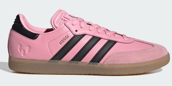 Adidas Samba Messi Soccer Shoes in Pink