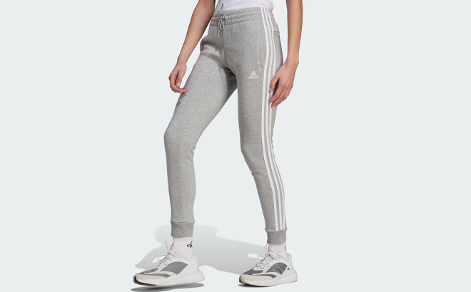 Adidas Women Essentials 3 stripes Fleece Pants