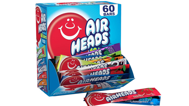 Airheads Candy Bars 60 Pack