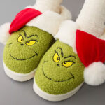 American Eagle x Grinch Scuff Slippers