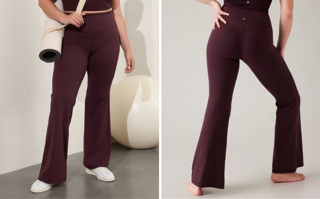 Athleta Elation Ultra High Rise Flare Pants