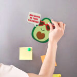 Avocado Magnet Craft at JCPenney