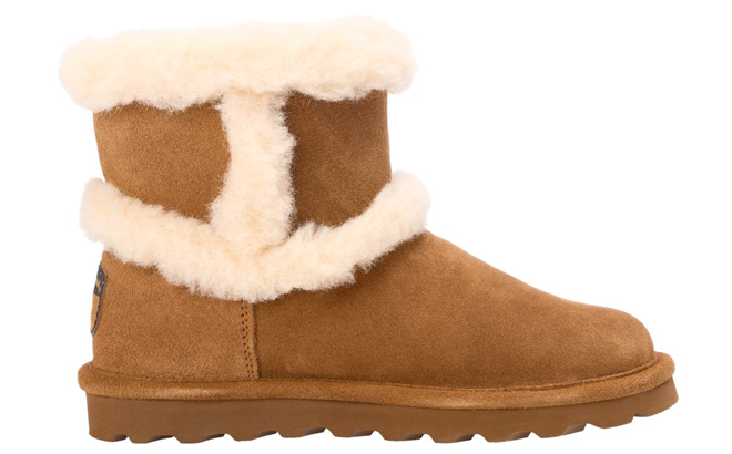 BEARPAW Kate Suede Boot with Rain Stain Repellent