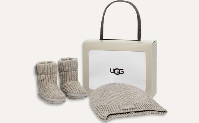 Baby Skylar and UGG Beanie