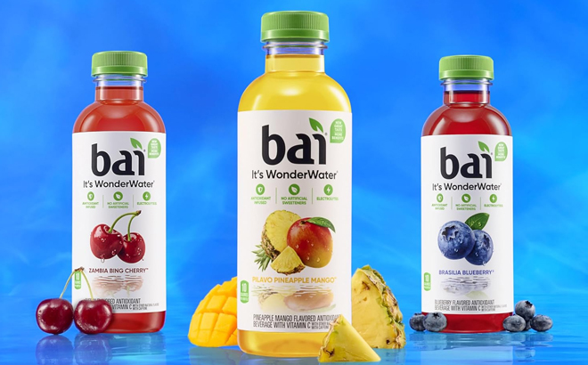 Bai Antioxidant Flavored Water in Pilavo Pineapple Mango