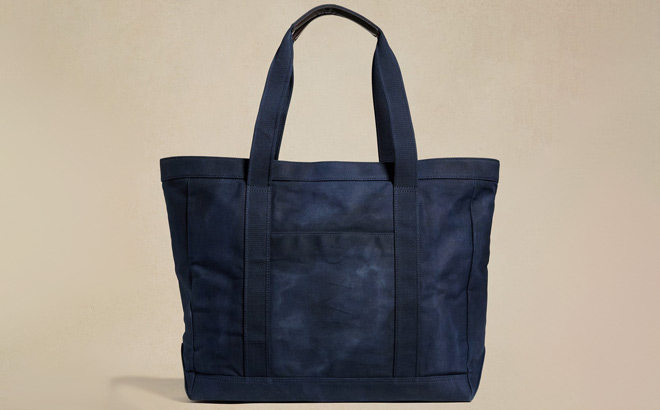 Banana Republic Factory Waxed Canvas Tote