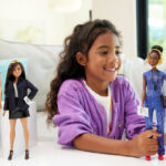 Barbie Careers Women in Film with 4 Dolls