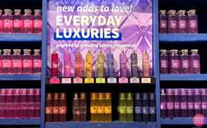 Bath & Body Works Luxury Fragrance Dupes on a Shelf