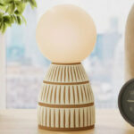 Beautiful by Drew Barrymore Frosted Globe Table Lamp