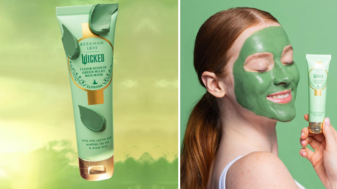 Beekman 1802 x Wicked I Look Good in Green Milky Mud Mask