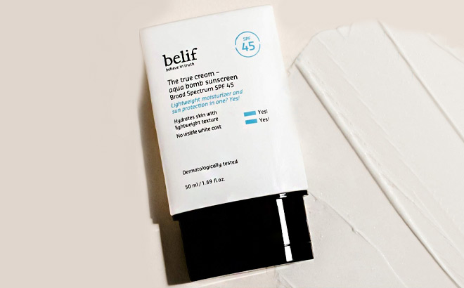 Belif The True Cream Aqua Bomb SPF 45 Face Sunscreen