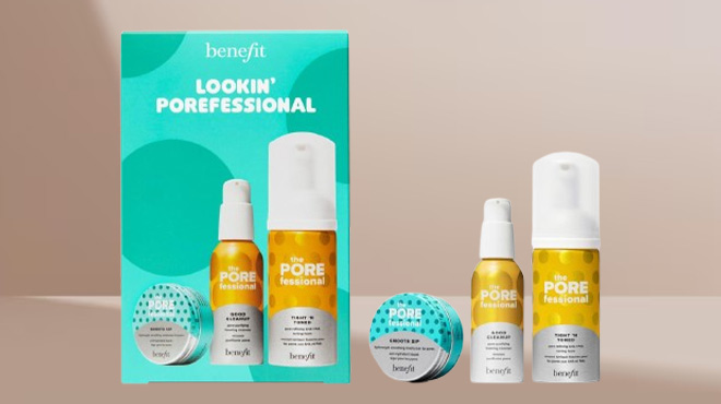 Benefit Cosmetics Lookin POREfessional Pore Care Trio