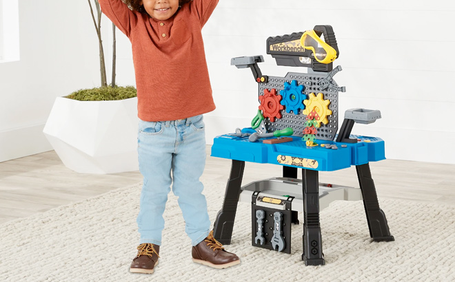 Best Choice Products Pretend Play Kids Workbench