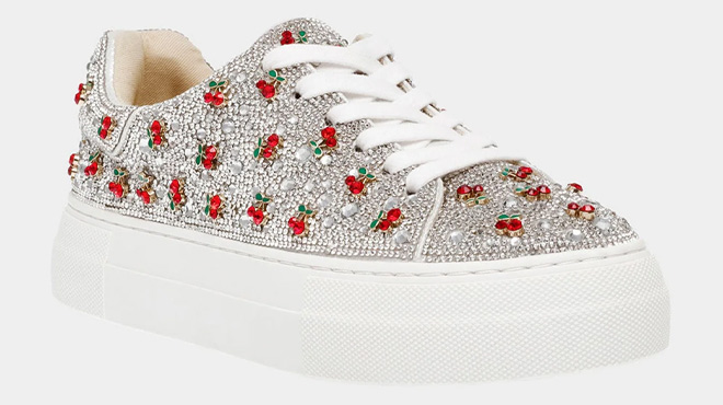 Betsey Johnson Sidny Cherry Platform Sneaker