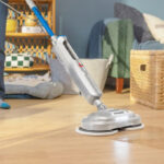 Bissell SpinWave SmartSteam Sanitizing Mop with 4 Rotating Mop Pads