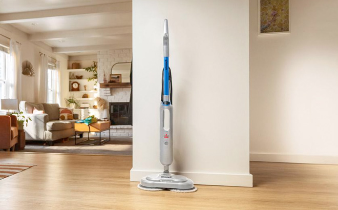 Bissell SpinWave SmartSteam Sanitizing Mop with 4 Rotating Mop