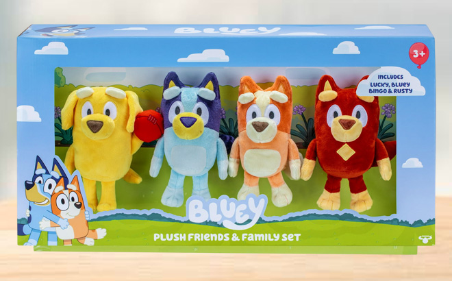 Bluey Plush Friends Set