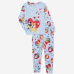 Bluey Valentines Day Toddler 2 Piece Pajama Set