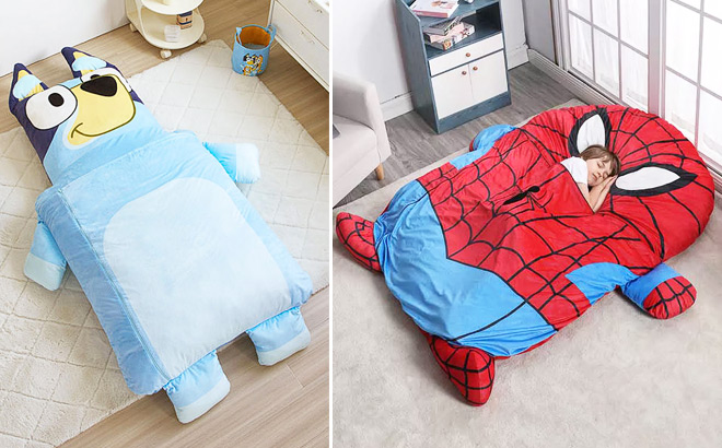 Bluey and Spiderman Oversized Floor Lounger