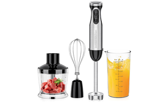 Bonsenkitchen Immersion Blender Set