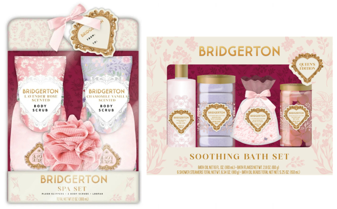 Bridgerton Spa Set and Soothing Bath Set