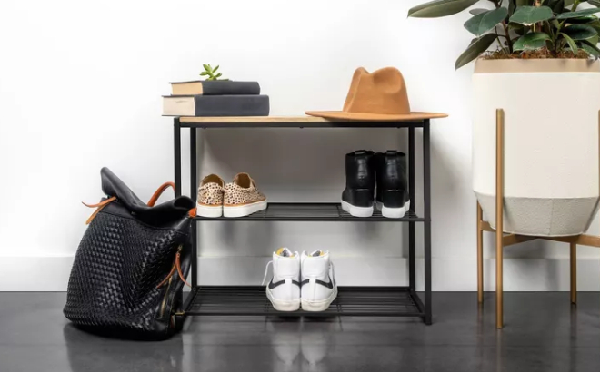 Brightroom 3 Tier Shoe Rack