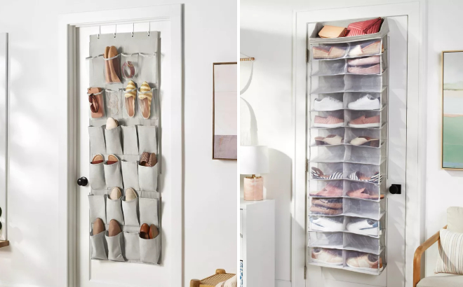 Brightroom Over The Door Shoe Organizers