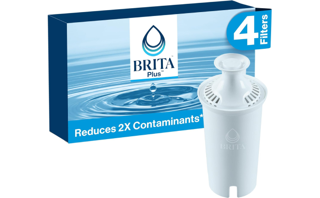 Brita Plus 4 Count Water Filter