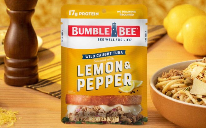 Bumble Bee Lemon Pepper Seasoned Tuna Pouch