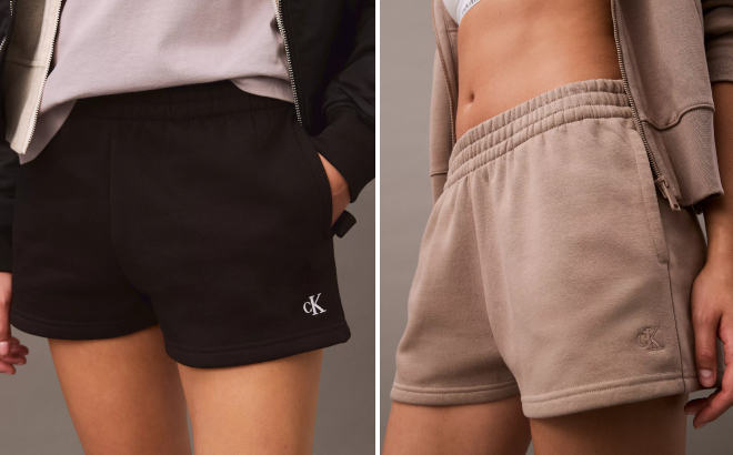 Calvin Klein Archive Logo Fleece Shorts