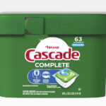 Cascade Complete Dishwasher Pods 63 Count