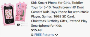 Checkout page of Kids Smart Phone