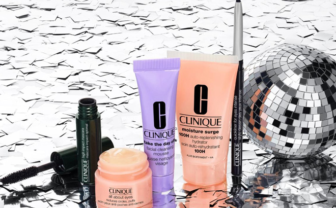 Clinique MVPs Skincare and Makeup Mini Set