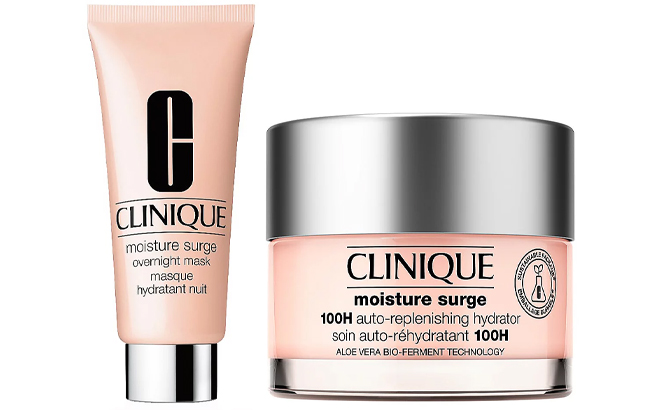 Clinique Moisture Surge Hydrator and Mask 2 Piece Set