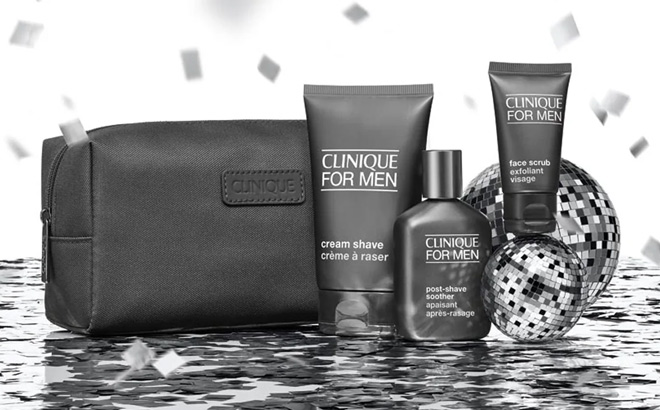 Clinique Razor Ready Routine Mens Skincare Set