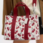 Coach Outlet Smith Tote Bag With Cherry Print